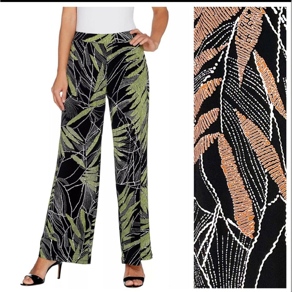 Susan Graver slip on liquid knit pants cc’d